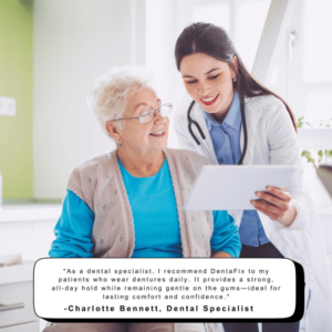 GripSure™ Denture Adhesive | Secure Fit & Maximum Comfort in Seconds!