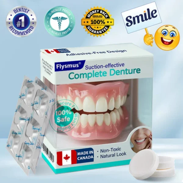 Flysmus® Suction-fit Complete Denture image Flysmus® Suction-fit Complete Denture