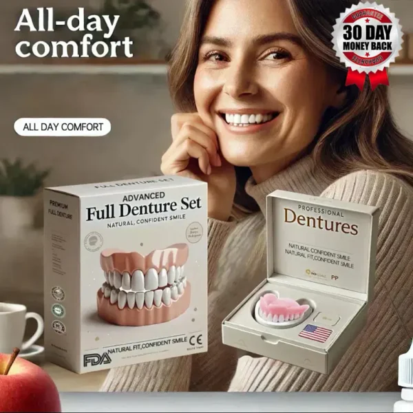 NESLEMY™ Advanced Customized Full Denture Set