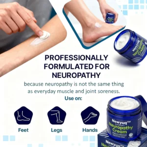 Newyuo™ Neuropathy Relief Cream, Pain Relief
