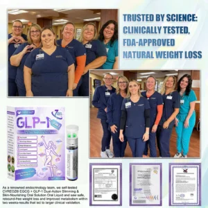 Cvreoz® EGCG + GLP-1 Dual-Action Slimming & Skin-Nourishing Oral Solution