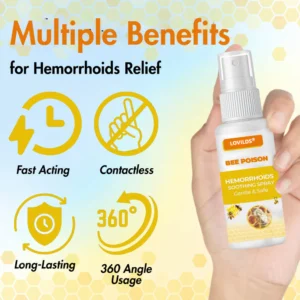 LOVILDS® Hemorrhoids Bee Poison Soothing Spray image LOVILDS® Hemorrhoids Bee Poison Soothing Spray