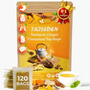 100% Natural Turmeric Ginger Cinnamon Tea