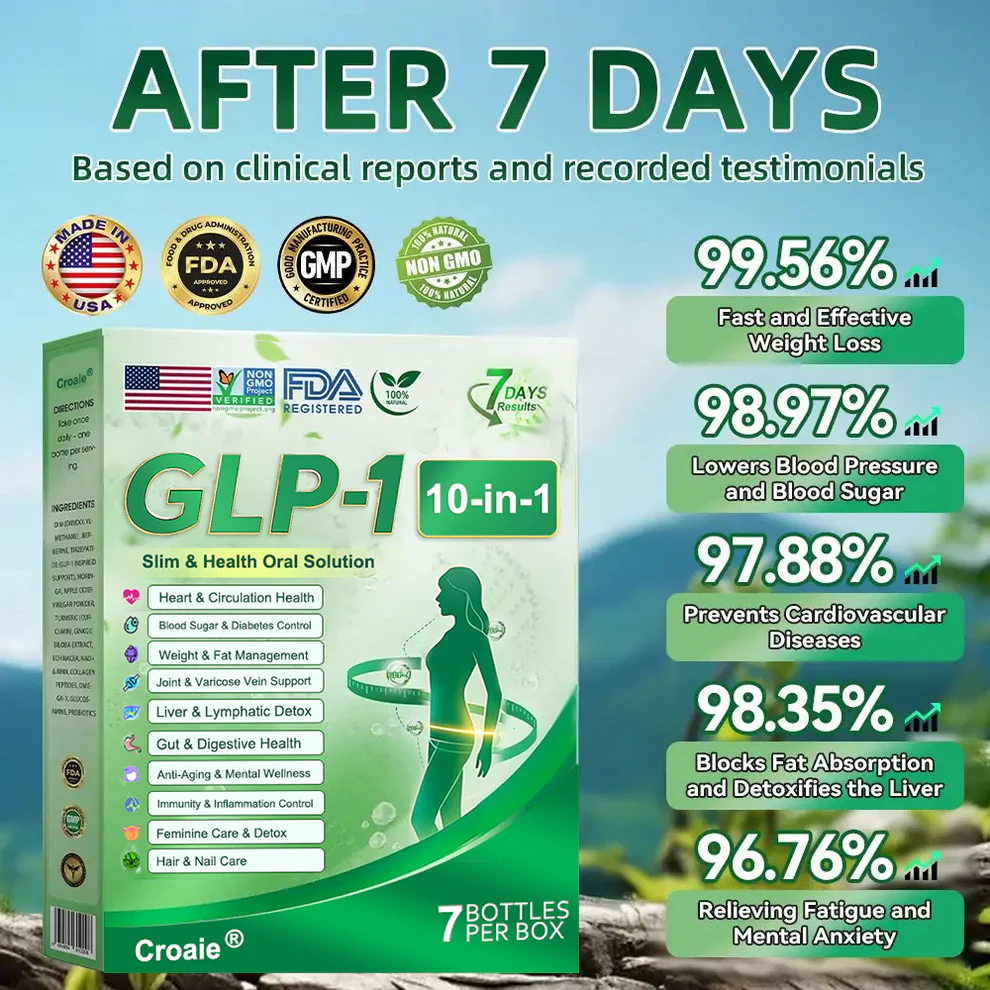 CROAIEยฎ GLP-1 Nine-in-One Health Solution Oral Liquid image CROAIEยฎ, GLP-1 Nine-in-One Health Solution Oral Liquid