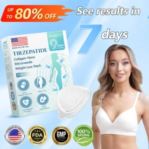 Grunsify® SMGT-GLP-1 Tirzepatide & Collagen Nano Microneedle Weight Loss Patch