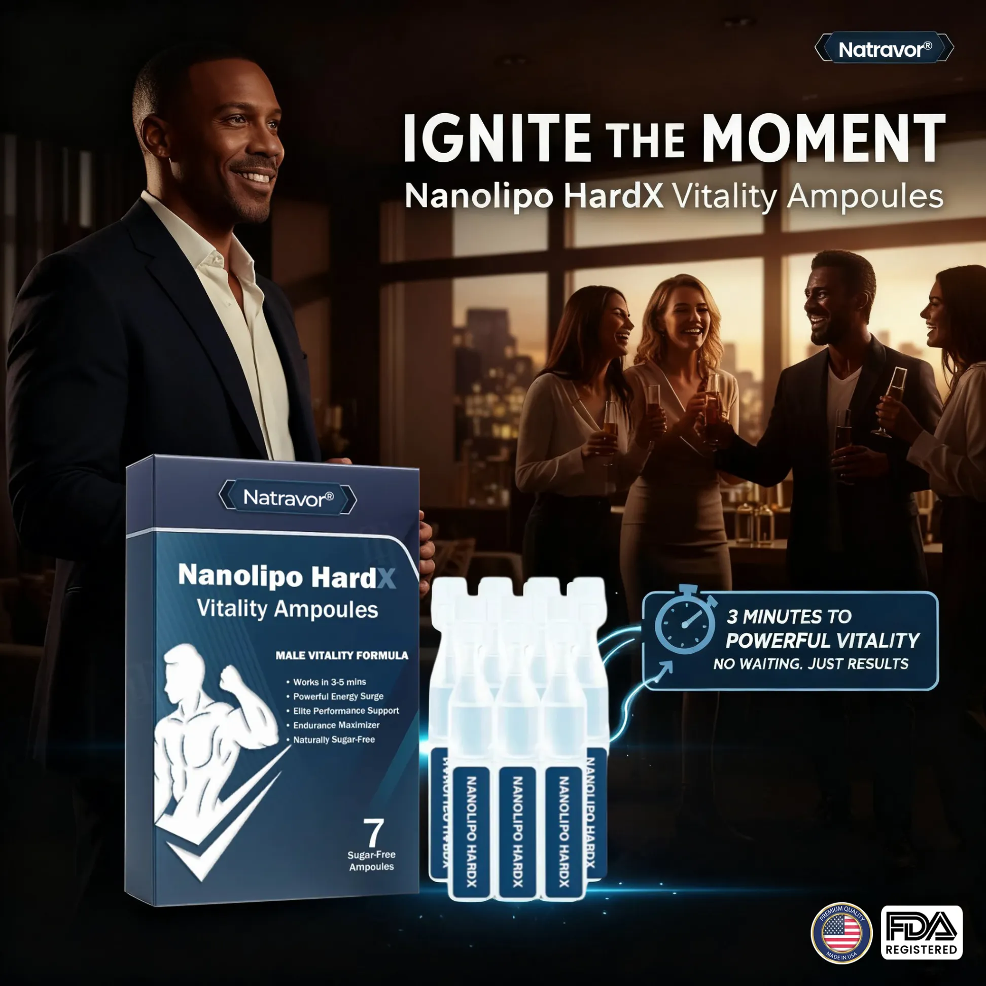 Natravor® Nanolipo HardX Vitality Ampoules image Natravor® Nanolipo HardX Vitality Ampoules