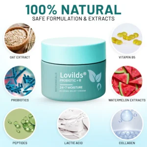 Lovilds® Probiotic + B 24-7 Moisture Eczema Relief Cream
