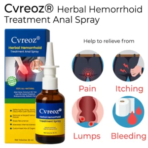 Cvreoz® Herbal Hemorrhoid Treatment Anal Spray Pro image Cvreoz® Herbal Hemorrhoid Treatment Anal Spray Pro