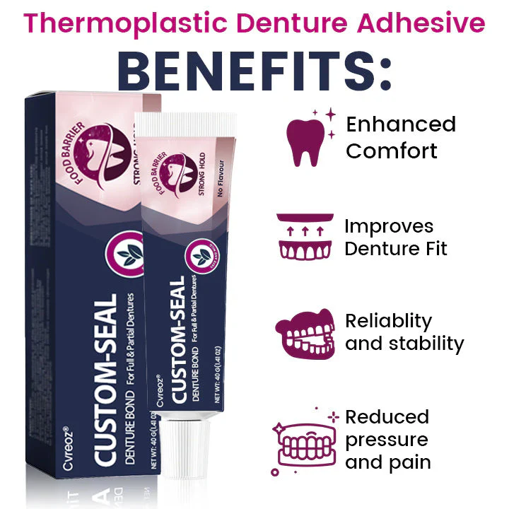 Cvreoz® CUSTOM-SEAL DENTURE BOND image Cvreoz® CUSTOM-SEAL DENTURE BOND
