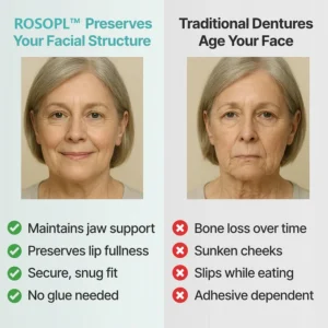ROSOPL™ Custom Dentures for a Perfect, Confident Smile