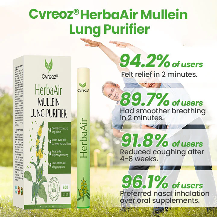 Cvreoz® HerbaAir Mullein Lung Purifier image Cvreoz® HerbaAir Mullein Lung Purifier