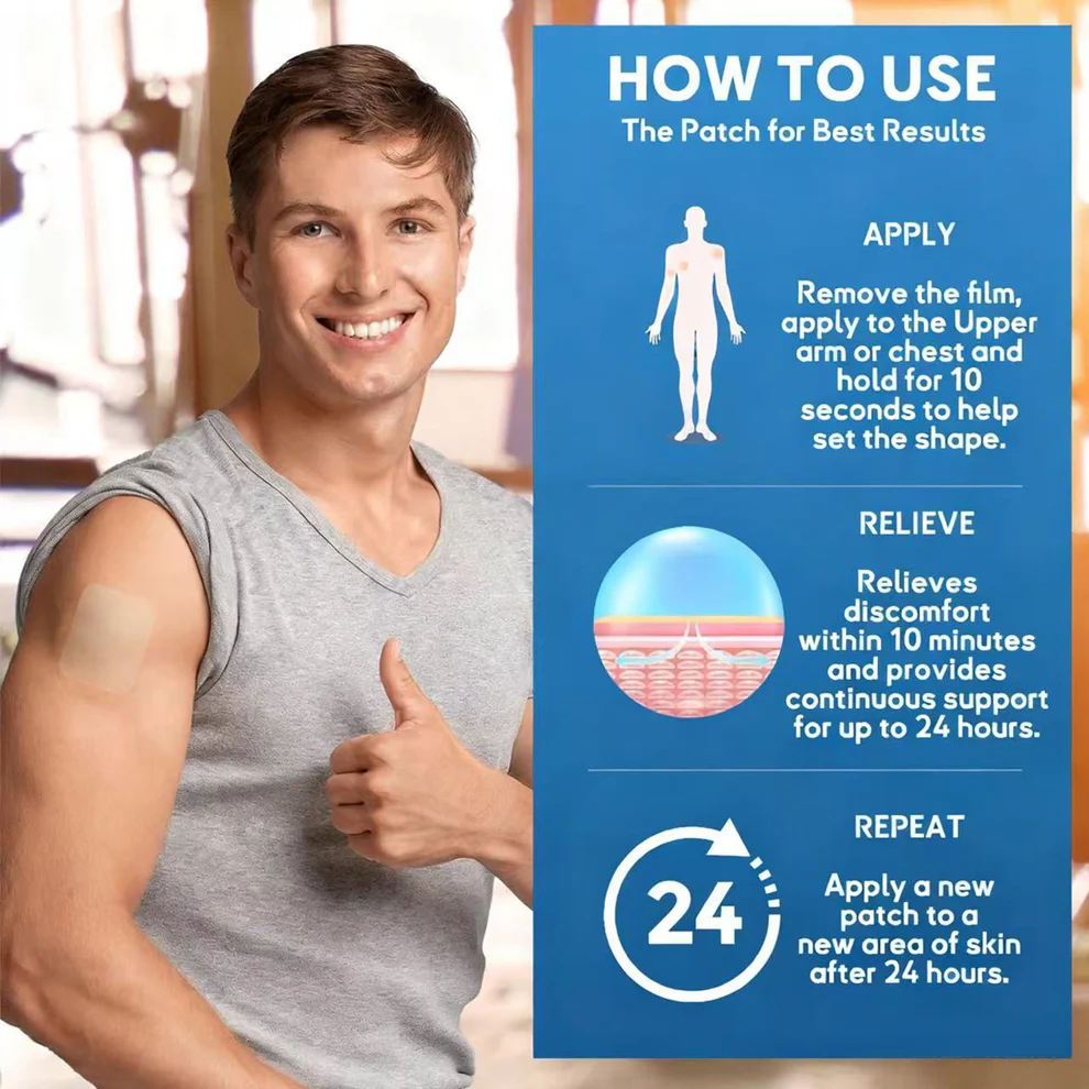 LOVILDS™ DoubleNano COPD Relief Patch image LOVILDS™ DoubleNano COPD Relief Patch