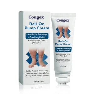 Cougex® Roll-On Pump Cream for Lymphatic Drainage & Swelling Relief