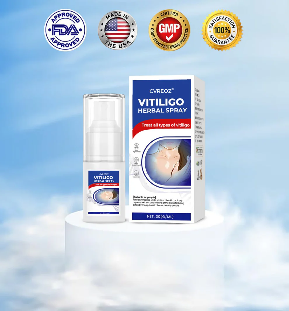 CVREOZ® Vitiligo Herbal Spray image CVREOZ® Vitiligo Herbal Spray