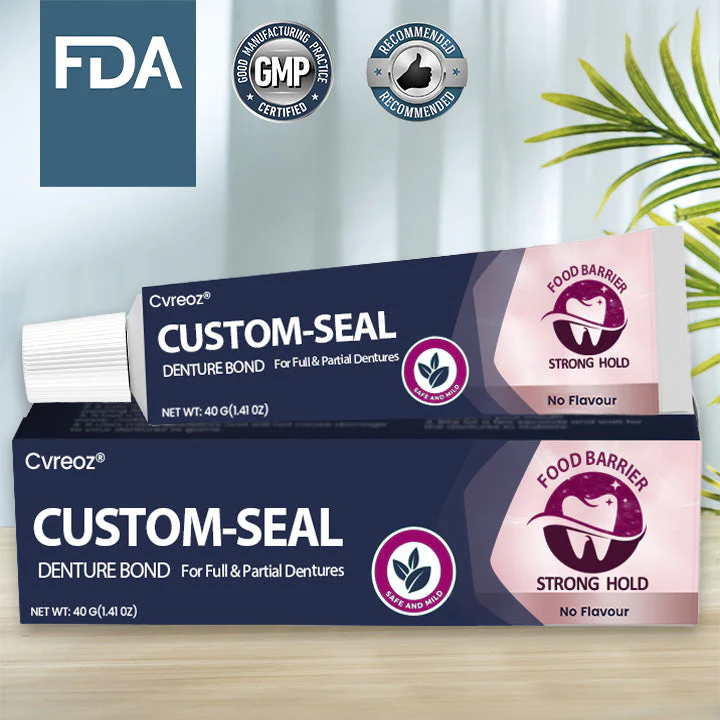 Cvreoz® CUSTOM-SEAL DENTURE BOND image Cvreoz® CUSTOM-SEAL DENTURE BOND