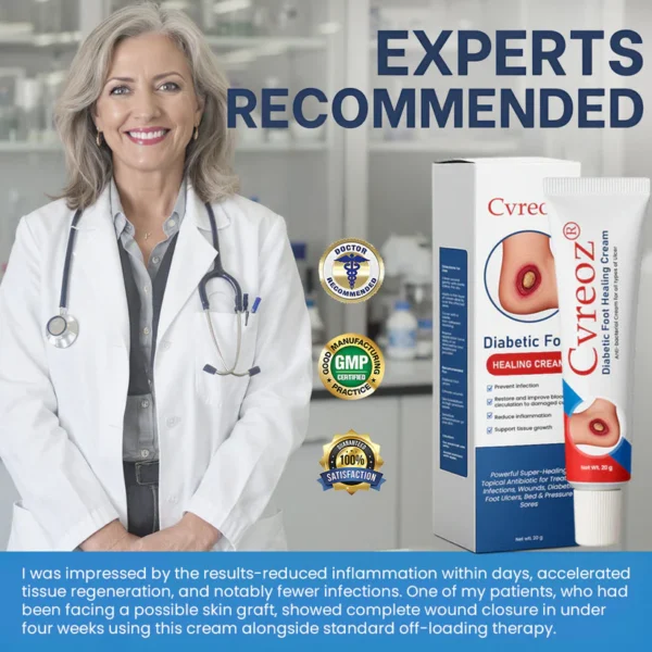 Cvreoz® Diabetic Foot Healing Cream