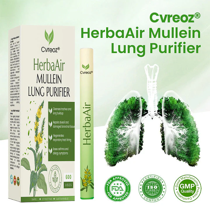Cvreoz® HerbaAir Mullein Lung Purifier image Cvreoz® HerbaAir Mullein Lung Purifier