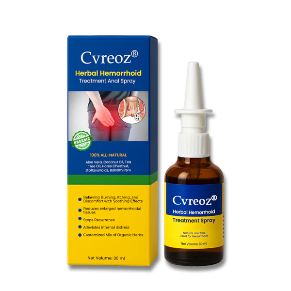 Cvreoz® Herbal Hemorrhoid Treatment Anal Spray Pro image Cvreoz® Herbal Hemorrhoid Treatment Anal Spray Pro