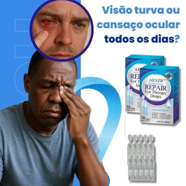 Eye drops for blurred vision