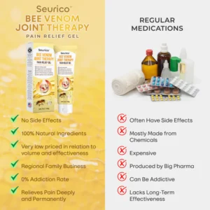 Seurico™ Bee Venom Joint Therapy Pain Relief Gel 17 Seurico™ Bee Venom Joint Therapy Pain Relief Gel