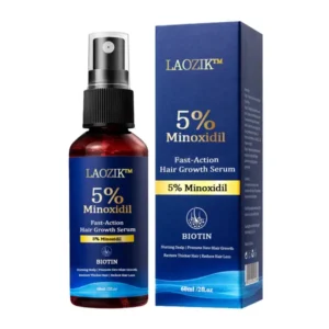 LAOZIK™ Maximum Strength 5% Minoxidil Fast-Action Hair Growth Serum