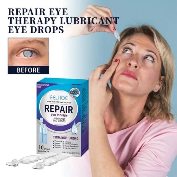Eye drops for blurred vision