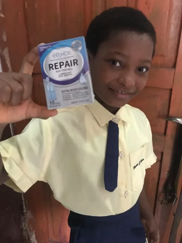 Eye drops for blurred vision
