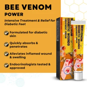Cvreoz® Bee Venom Diabetic Wounds Treatment Cream image Cvreoz® Bee Venom Diabetic Wounds Treatment Cream