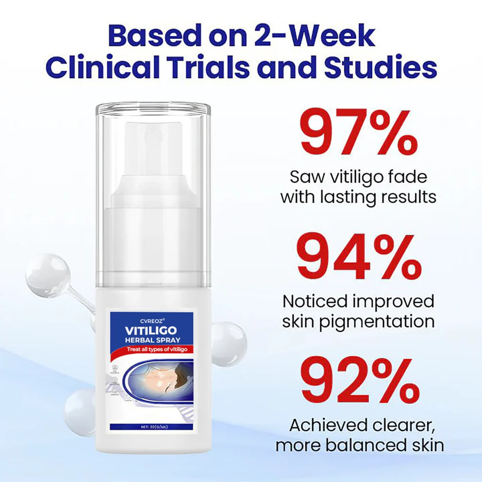 CVREOZ® Vitiligo Herbal Spray image CVREOZ® Vitiligo Herbal Spray