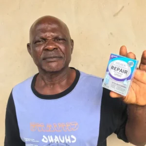 Eye drops for blurred vision