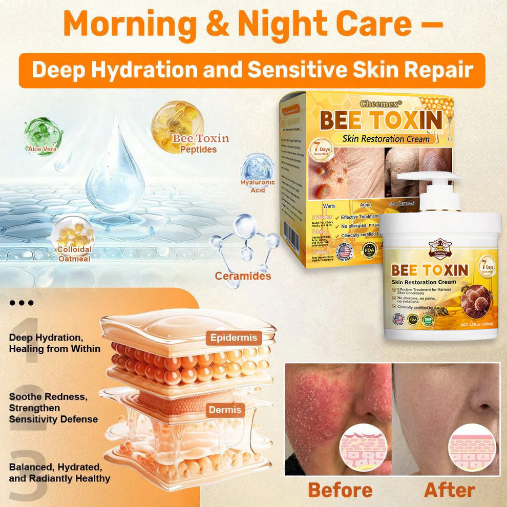 Cheemex® Bee Venom Skin Restoration Cream image Cheemex® Bee Venom Skin Restoration Cream