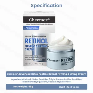 Cheemex® Advanced Botulinum Toxin Peptide Retinol Firming & Lifting Cream image Cheemex® Advanced Botulinum Toxin Peptide Retinol Firming & Lifting Cream