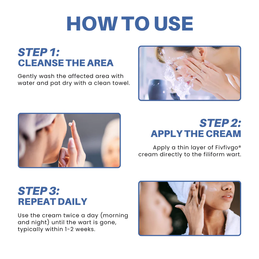 Fivfivgo® HPV Facial Filiform Warts Removal Cream image Fivfivgo® HPV Facial Filiform Warts Removal Cream