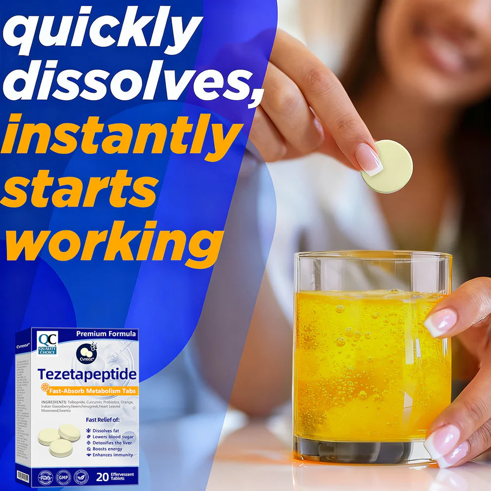 Cvreozยฎ Tezetapeptide Fast-Absorb Metabolism Tabs image Cvreozยฎ Tezetapeptide Fast-Absorb Metabolism Tabs