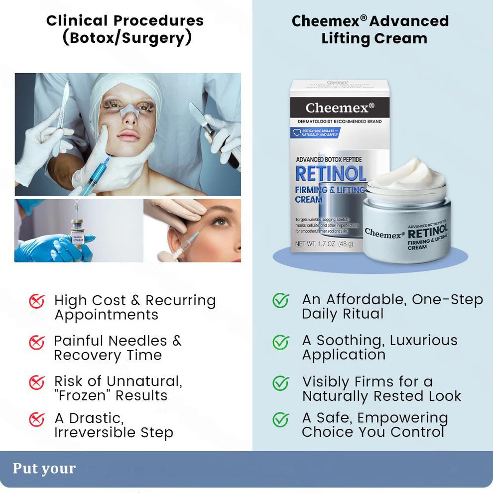 Cheemex® Advanced Botulinum Toxin Peptide Retinol Firming & Lifting Cream image Cheemex® Advanced Botulinum Toxin Peptide Retinol Firming & Lifting Cream