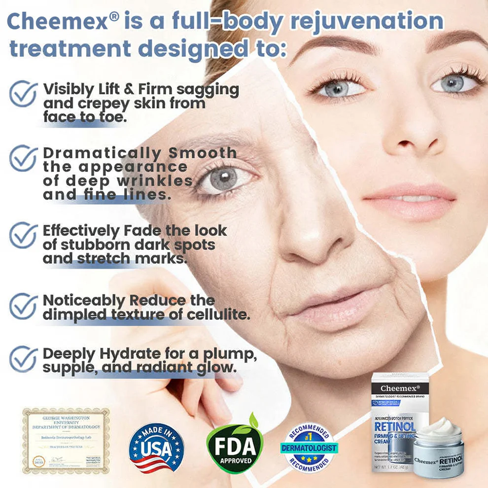 Cheemex® Advanced Botulinum Toxin Peptide Retinol Firming & Lifting Cream image Cheemex® Advanced Botulinum Toxin Peptide Retinol Firming & Lifting Cream