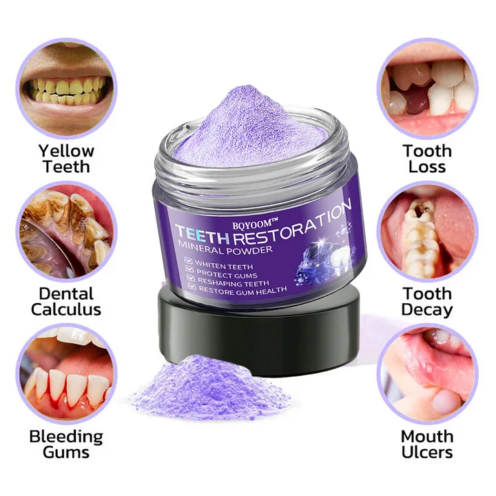 BQYOOM™ Teeth Restorative Mineral Powder image BQYOOM™ Teeth Restorative Mineral Powder - Image 9