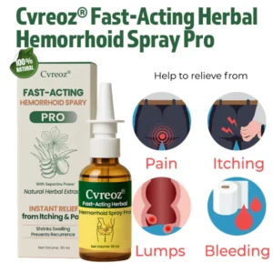Cvreoz® Fast-Acting Herbal Hemorrhoid Spray Pro image Cvreoz® Fast-Acting Herbal Hemorrhoid Spray Pro