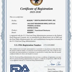 ROSOPL™-Advanced Custom-Fit Functional Dentures