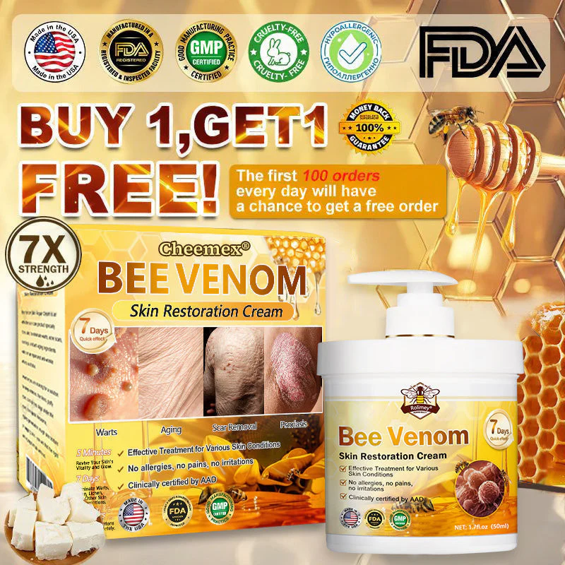 Cheemex® Bee Venom Skin Restoration Cream image Cheemex® Bee Venom Skin Restoration Cream