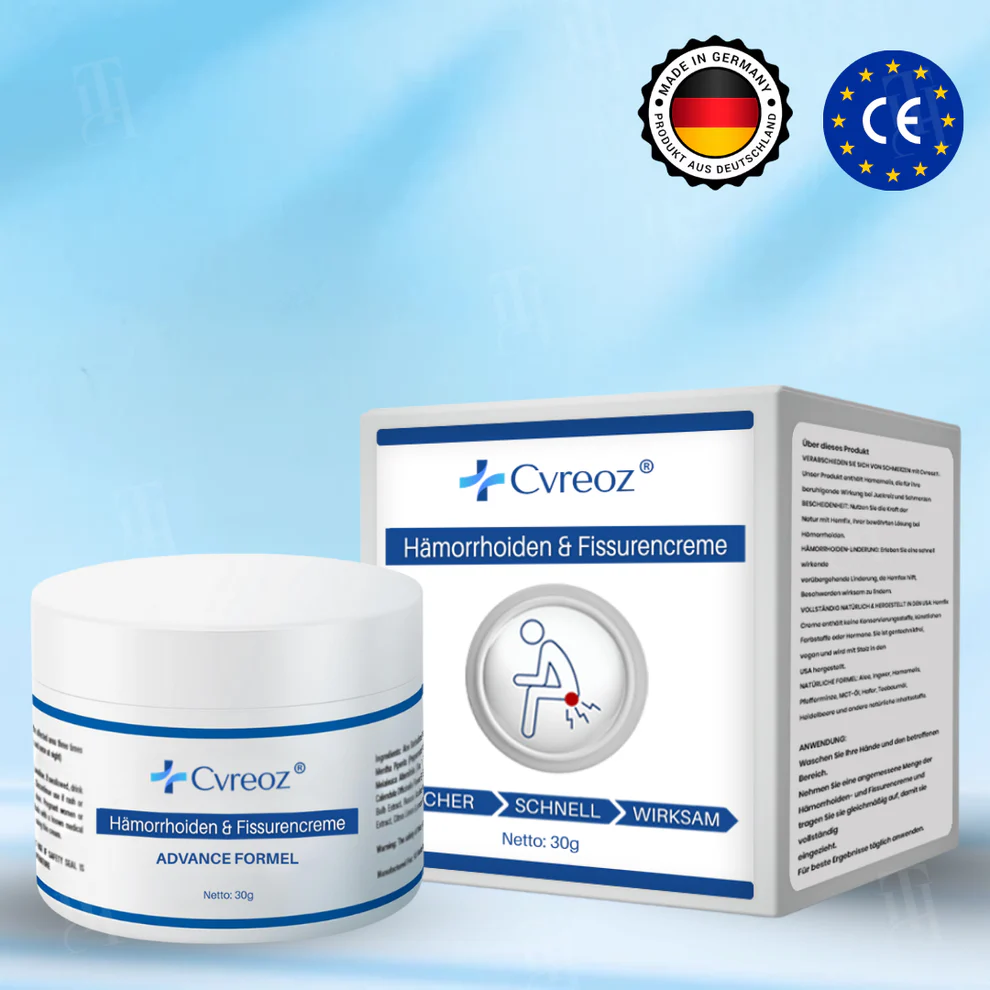 Cvreoz® Hemorrhoid & Fissure Cream image Cvreoz® Hemorrhoid & Fissure Cream