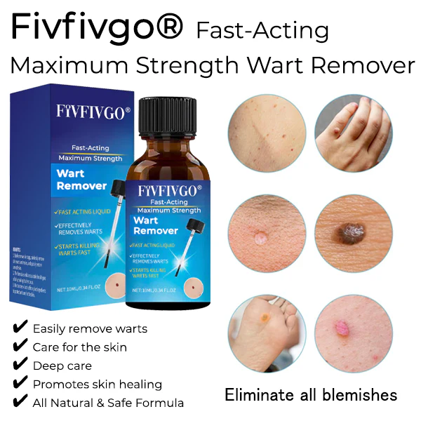 Fivfivgo® Fast-Acting Maximum Strength Wart Remover image Fivfivgo® Fast-Acting Maximum Strength Wart Remover