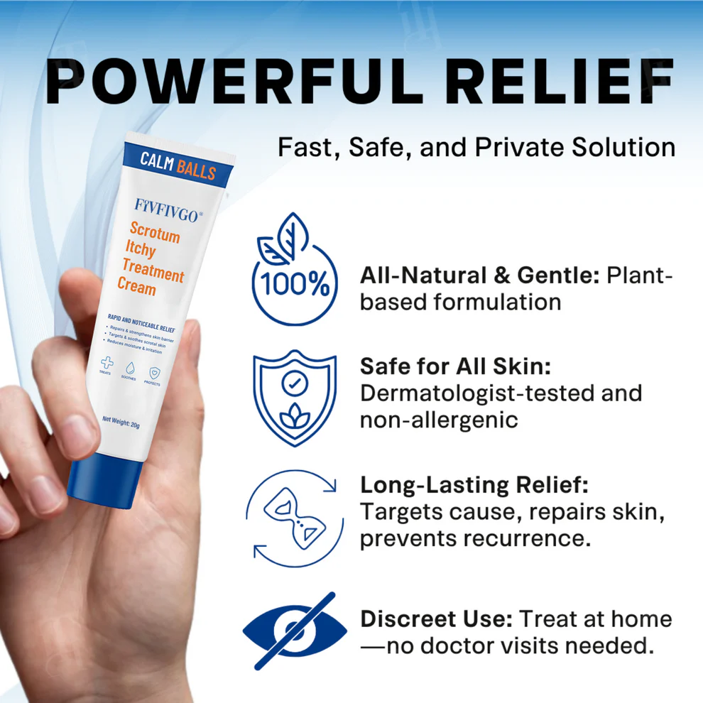 Fivfivgo® Scrotum Itchy Treatment Cream image Fivfivgo® Scrotum Itchy Treatment Cream