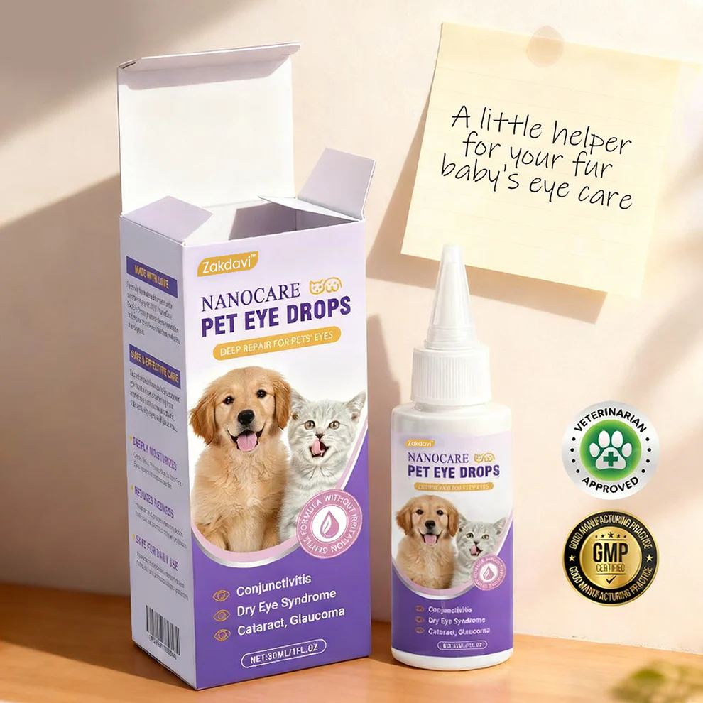 Zakdavi™ NanoCare Pet Eye Drops