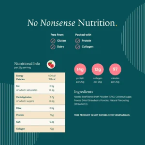 Strawberry Collagen Protein Shake