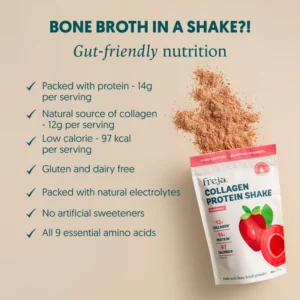 Strawberry Collagen Protein Shake