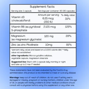 La Vie Magnesium-Glycinate Capsules