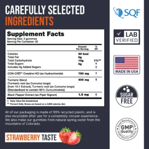 Creatine CON-CRET HCI Gummies